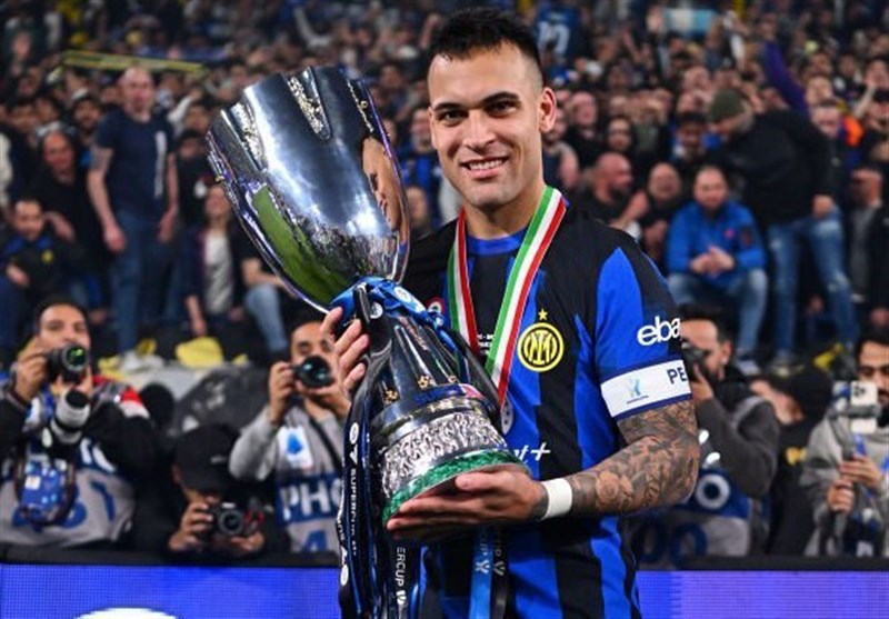 لائوتارو: خوشحالم که به عنوان کاپیتان اولین جام را بالای سر بردم/ اینتر در جایی است که لیاقتش را دارد