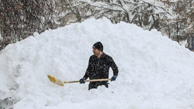 مسافرت به شمال ممنوع/ بارش نیم متری برف در گیلان/ محور پونل ـ خلخال تا پایان زمستان مسدود شد