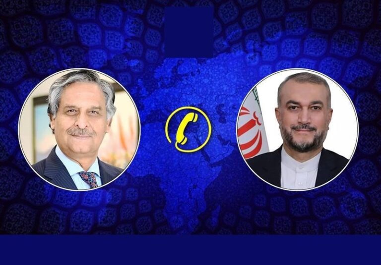 وزیر خارجه پاکستان در تماس تلفنی با امیرعبداللهیان: اسلام آباد همواره بر روابط برادرانه و سازنده با تهران تاکید دارد
