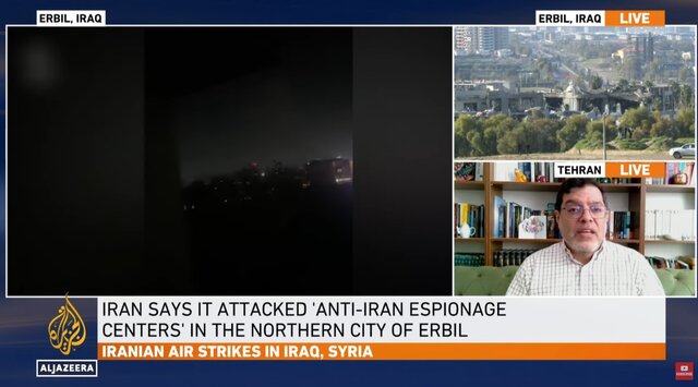 پیام ایران به آمریکا با حمله به مقرهای موساد و داعش