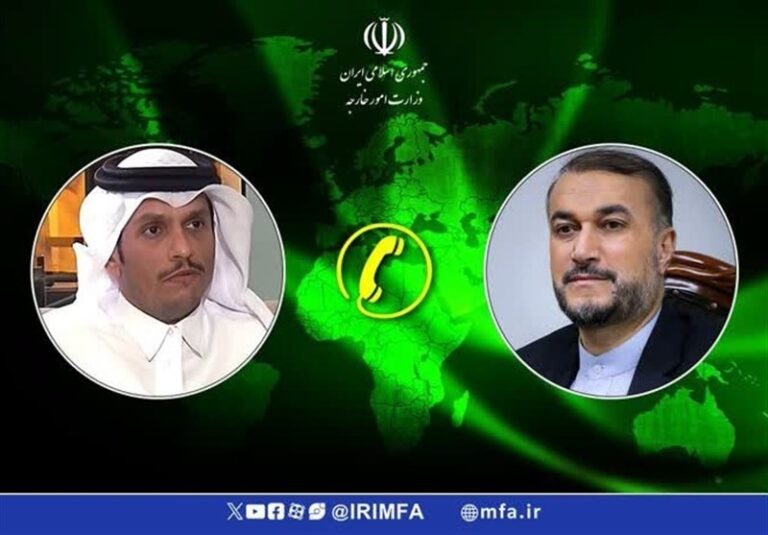 گفتگوی وزرای خارجه ایران و قطر در مورد داراییهای تهران