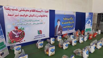 ۶۰۰ بسته کمک معیشتی بین خانواده زندانیان البرز توزیع می‌شود