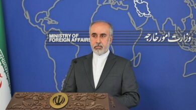 تأکید مجدد کنعانی بر آمادگی ایران برای ادامه مذاکرات در مورد میدان آرش