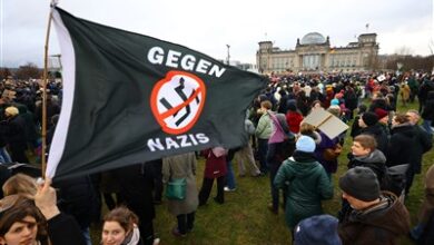 تظاهرات ۳۰۰ هزار آلمانی‌ در اعتراض به راست افراطی