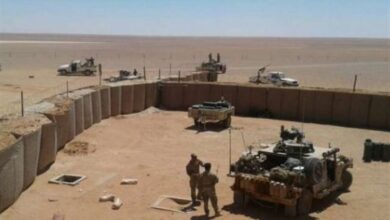 حمله پهپادی مقاومت عراق به پایگاه اشغالگران آمریکایی در «خراب الجیر» سوریه