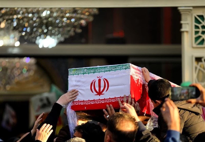 مراسم تشییع پیکر شهید سعید علیدادی برگزار شد