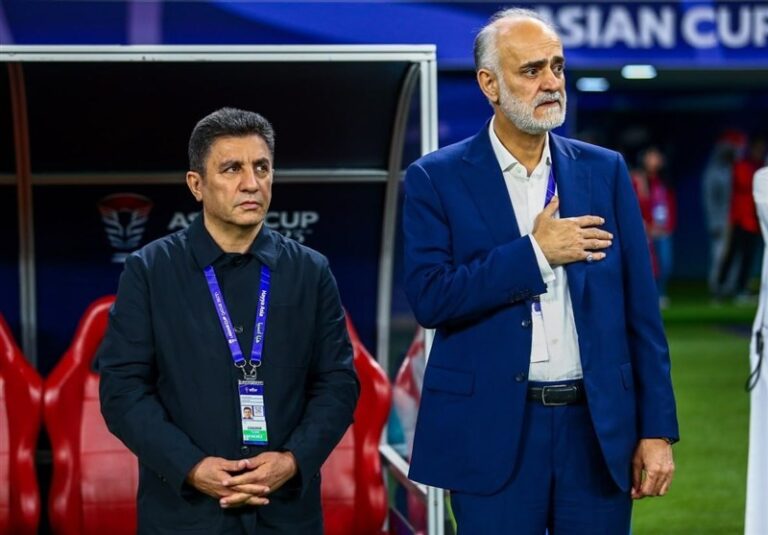 نبی: AFC پاسخی به درخواست ما برای تغییر زمان بازی با ژاپن نداد