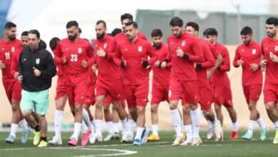 گزارش آخرین تمرین تیم ملی پیش از دیدار مقابل قطر/ حضور میهمان‌های ویژه و رقابت ملی‌پوشان با قلعه‌نویی + فیلم