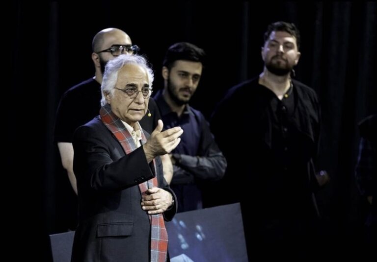 آیین نکوداشت شمس لنگرودی در تماشاخانه ملک