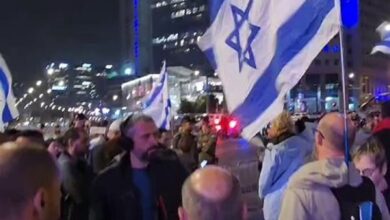 تظاهرات علیه نتانیاهو امروز هم ادامه یافت