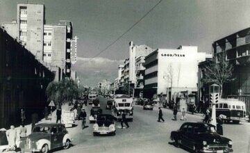 تهران قدیم| تصویر جالب از خیابان فلسطین ۷۷ سال قبل/ عکس