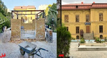 ماجرای سازه جدید در عمارت تاریخی که شهرداری قالیباف به انجمن مداحان واگذار کرده بود