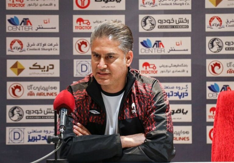 مطهری: در تراکتور سعی میکنم کمتر حرف بزنم بیشتر کار کنم!