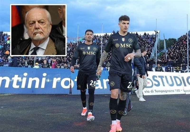 نبود هتل، مانع مجازات بازیکنان ناپولی شد!