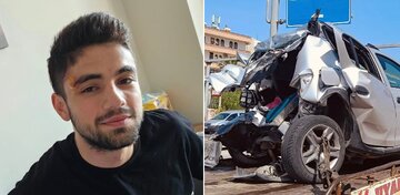 والیبالیست ارومیه‌ای در ترکیه تصادف کرد