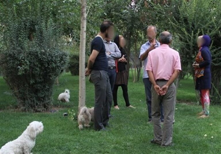 ورود سگها به بوستانها ممنوع است