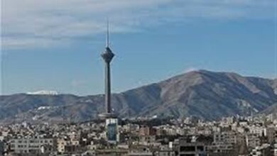 پایداری هوای قابل‌قبول برای تهرانی‌ها در یک هفته اخیر