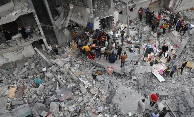 آمار جنایات ضد بشری اسرائیل در طول نزدیک ۸ ماه جنگ غزه