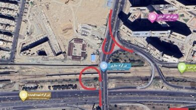 احداث پل جدید در آزادراه تهران ـ کرج