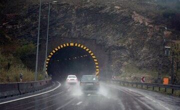 بارش باران در جاده‌های این ۲ استان/ ترافیک نیمه سنگین در آزادراه کرج – قزوین