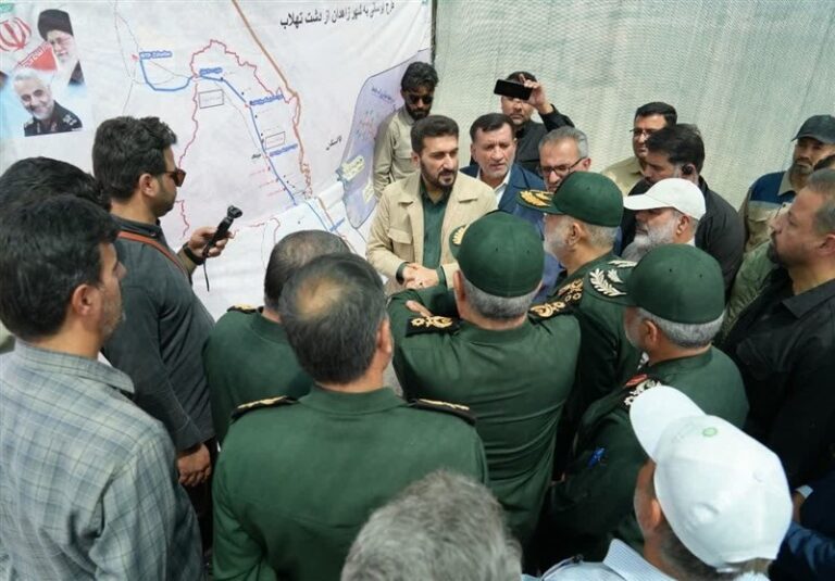 برنامه سپاه برای تأمین آب پایدار سیستان و بلوچستان