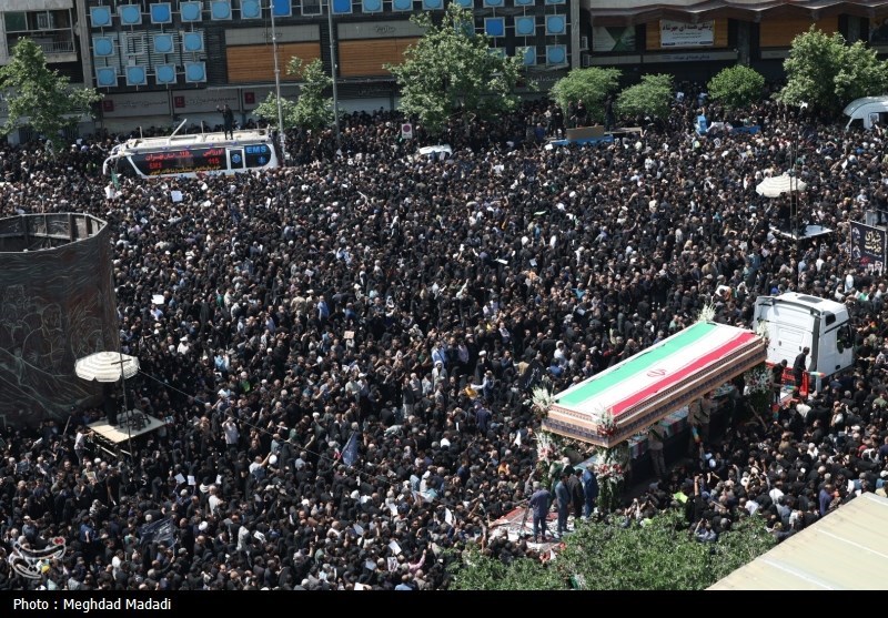 تشییع پیکر شهید رئیسی شبیهترین مراسم به تشییع حضرت امام بود