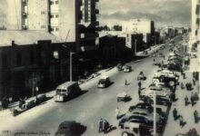 تهران قدیم| تصویری زیبا و خلوت از تقاطع کاخ در دهه چهل/ عکس