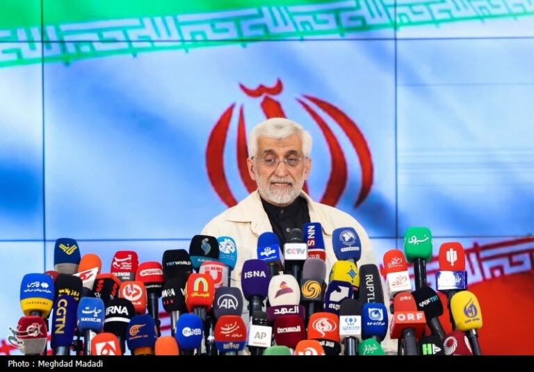 جلیلی: مشارکت حداکثری مردم با عدالت بهدست میآید