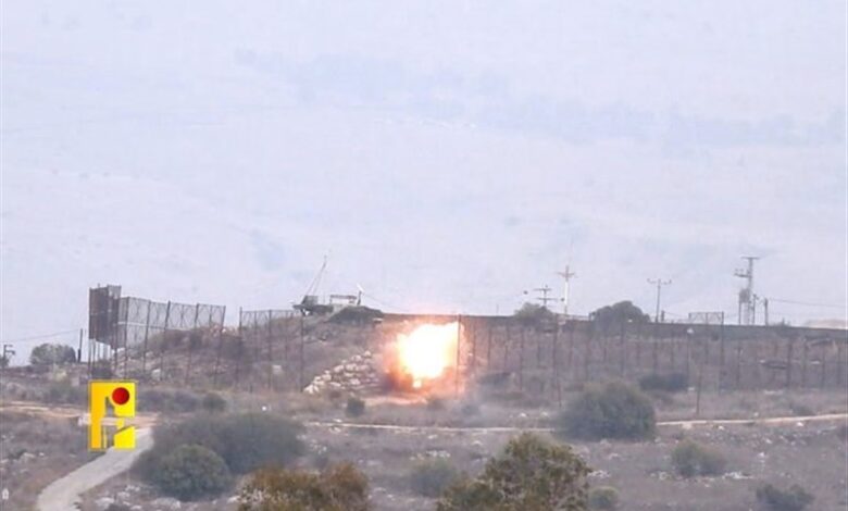 حزب‌الله ۵ مقر نظامیان اسرائیلی را هدف قرار داد