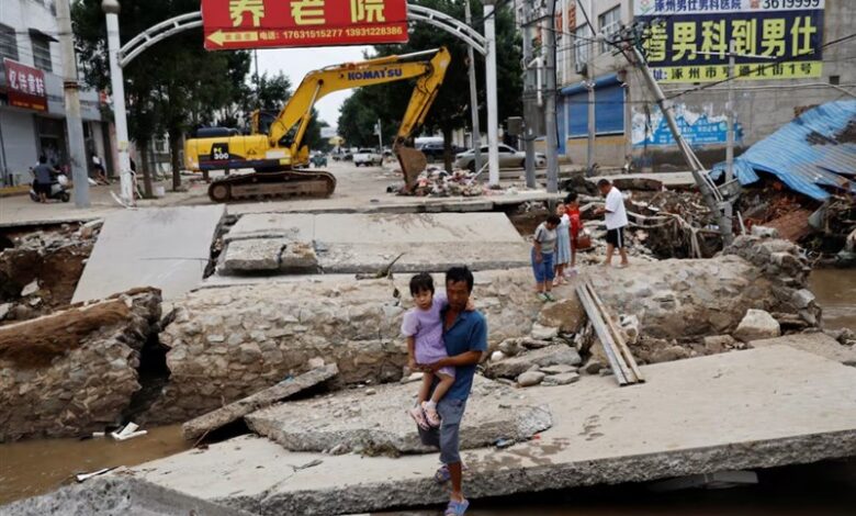 “فرونشست زمین” یک سوم جمعیت چین را می‌بلعد