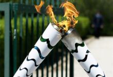 ورود مشعل المپیک به فرانسه