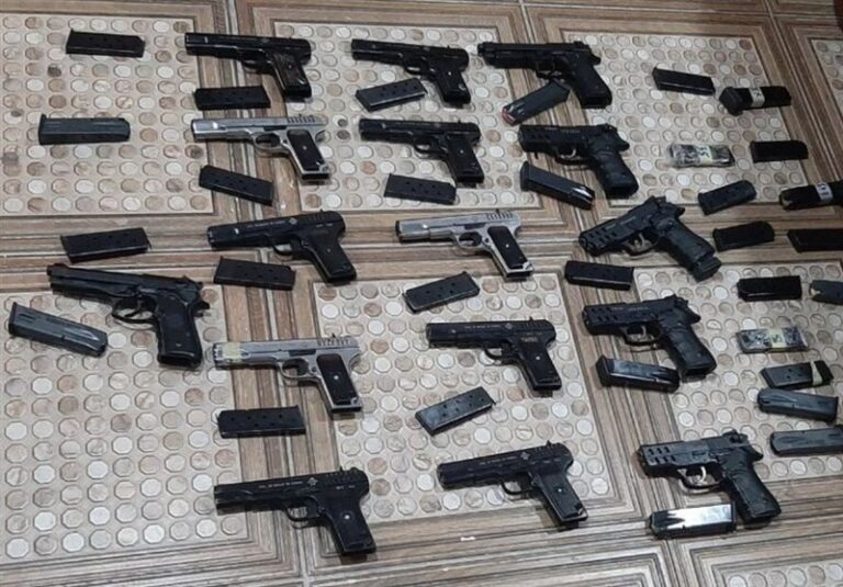 کارگاه بزرگ تولید سلاح جنگی و شکاری در اندیمشک منهدم شد