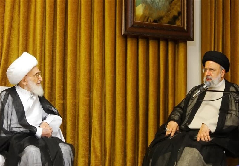 گزارش رئیسی به آیتالله نوریهمدانی از اقدامات مهم دولت