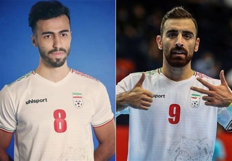 ۲ ملیپوش ایران، نامزد کسب عنوان مرد سال فوتسال جهان