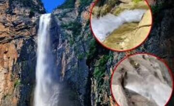 تبلیغات چینی‌ها درباره بلندترین آبشار آسیا دروغ از آب درآمد/ عکس