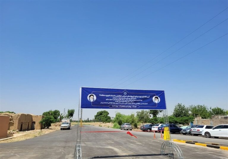 توزیع آسفالت توسط شهرداری در محرومترین نقطه از تهران