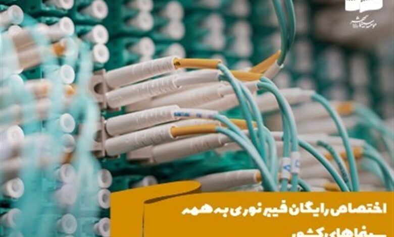 اختصاص رایگان فیبر نوری به همه سینماهای کشور