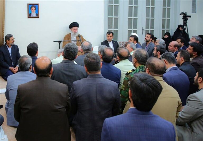 امام خامنهای:حمایت دانشگاهیان آمریکا از فلسطین بینظیر است