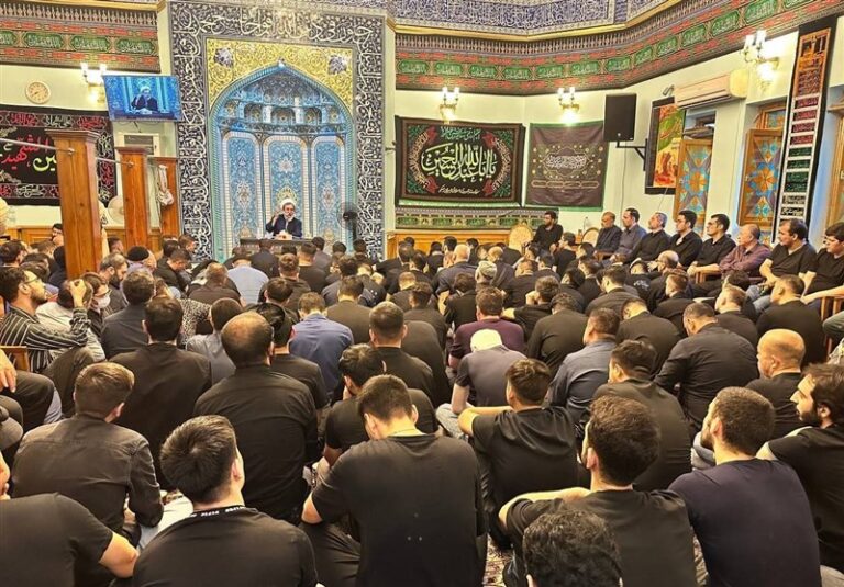 برگزاری مراسم شب تاسوعا در مسکو