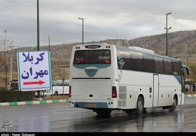 خدماترسانی اتوبوسرانی تهران در اربعین تا عمود ۶۶۲