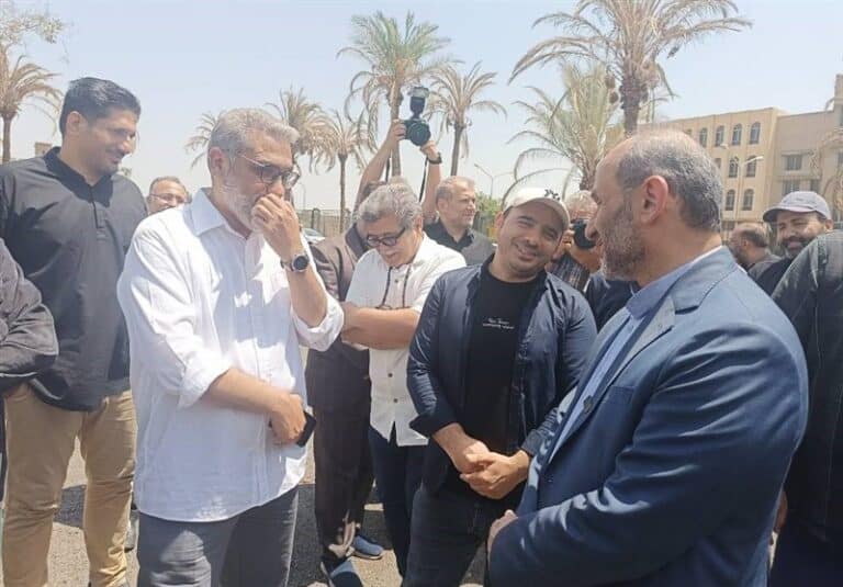 رئیس صدا و سیما از پشت صحنه سریال «طوبی» بازدید کرد