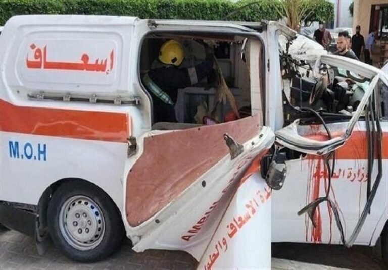 روز ۲۸۳ طوفانالاقصی| شهادت ۷۹ امدادگر از آغاز جنگ غزه