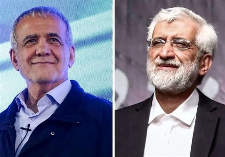 سفر انتخاباتی جلیلی و پزشکیان به کرمانشاه + فیلم