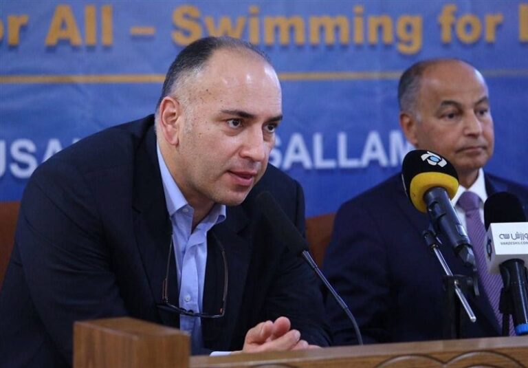 سمت نظارتی رضوانی در مسابقات واترپلوی بازیهای المپیک پاریس