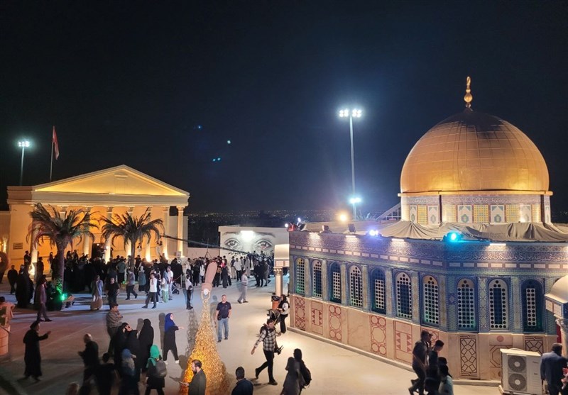 “مسجد الاقصی و حرم امام حسین (ع ) “در تهران