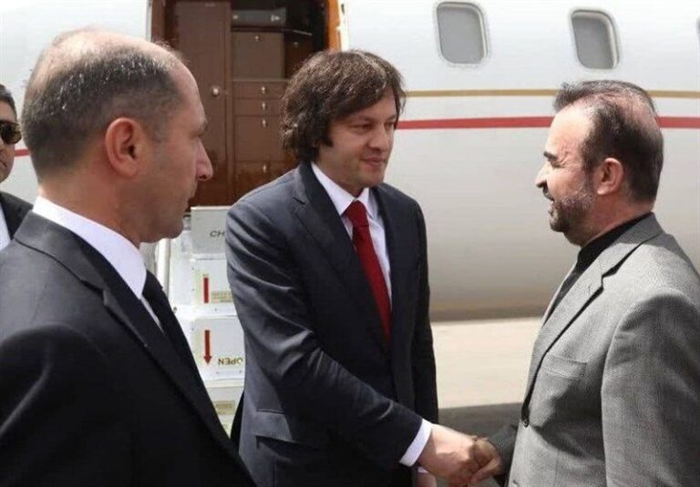 ورود نخست وزیر گرجستان و وزیر هند به تهران