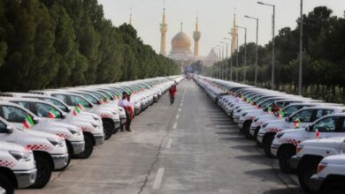 ورود ۹۰۵ خودرو نجات و تجهیزات امدادی به ناوگان هلال‌احمر