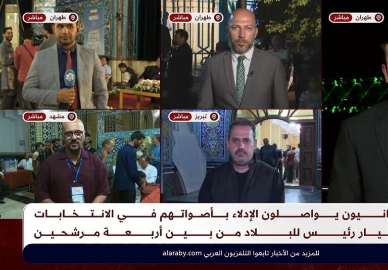 پوشش پررنگ رسانههای خارجی از انتخابات ریاستجمهوری ایران