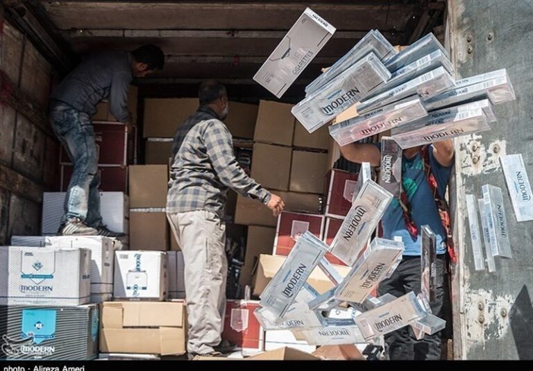کشف ۴ میلیون نخ سیگار قاچاق در جنوب تهران