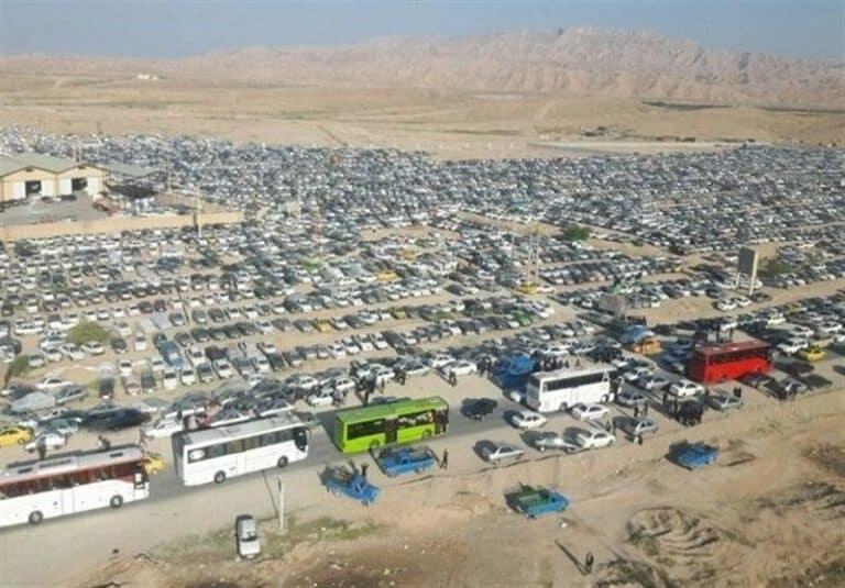 افزایش موج بازگشت زائران/ ۷۰ درصد پارکینگ اربعین خالی شد